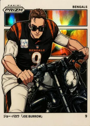Joe Burrow 2024 Panini Prizm Manga Horizontal Football #M-JBU