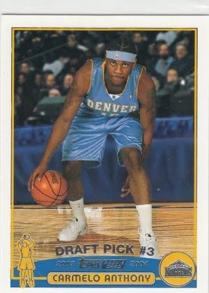 Carmelo Anthony 2003 Topps Basketball #223