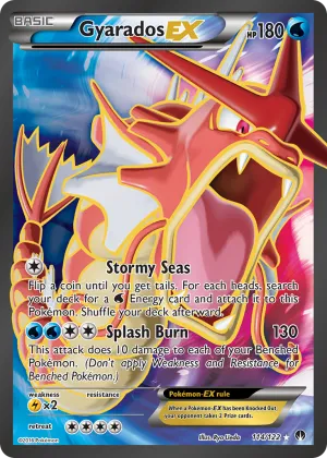 Gyarados-EX Pokémon BREAKpoint #114 Holo