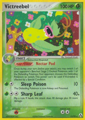 Victreebel Pokémon Legend Maker #13 Reverse Holo