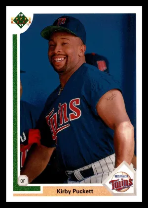 Kirby Puckett 1991 Upper Deck Baseball #544