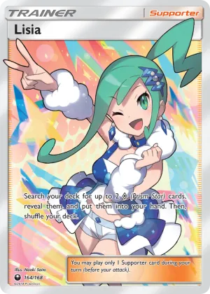Lisia Pokémon Celestial Storm #164 Holo