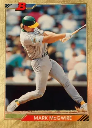 Mark McGwire 1992 Bowman Foil Baseball #620