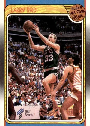 Larry Bird 1988 Fleer All-Star Basketball #124