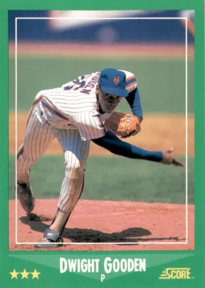 Dwight Gooden 1988 Score Baseball #350