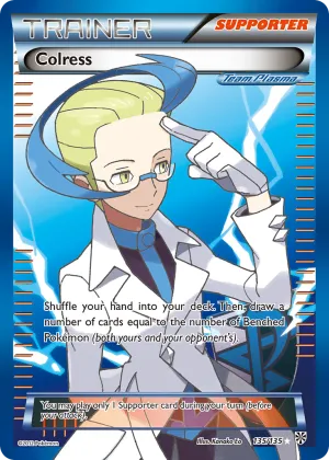 Colress Pokémon Plasma Storm #135 Holo