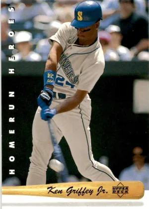 Ken Griffey Jr. 1993 Upper Deck Home Run Heroes Baseball #HR9