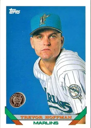 Trevor Hoffman 1993 Topps Baseball Colorado Rockies Inaugural #572