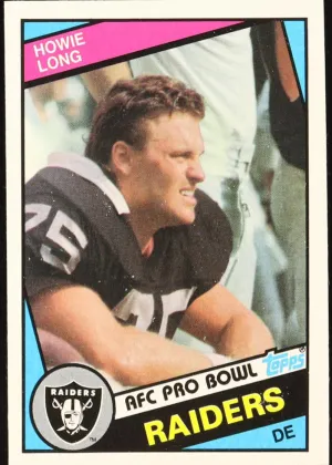 Howie Long 1984 Topps Football #111
