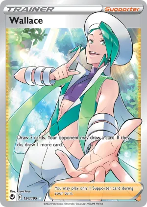 Wallace Pokémon Silver Tempest #194 Holo