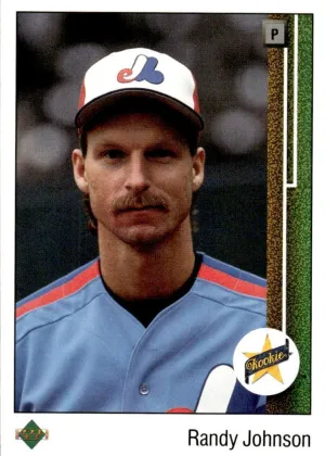 Randy Johnson 1989 Upper Deck Star Rookie Baseball #25