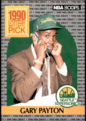 Gary Payton 1990 Hoops Basketball #391