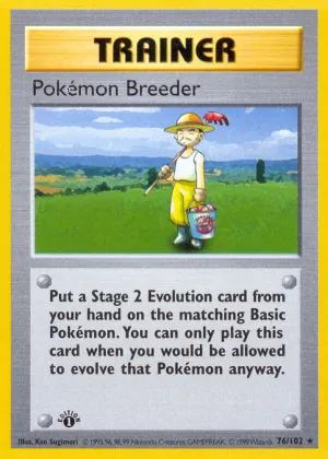 Pokémon Breeder Pokémon Base #76