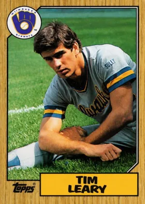 Tim Leary 1987 Topps Baseball #32