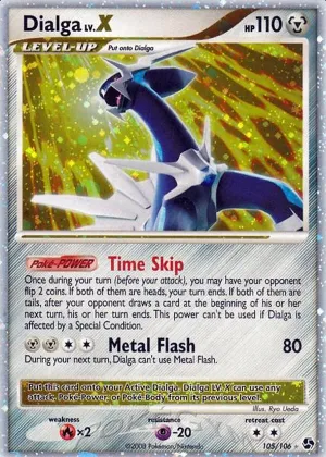 Dialga LV.X Pokémon Great Encounters #105 Holo