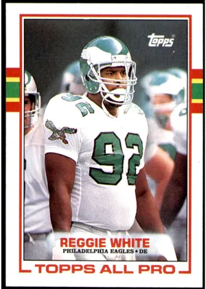 Reggie White 1989 Topps All Pro Football #108