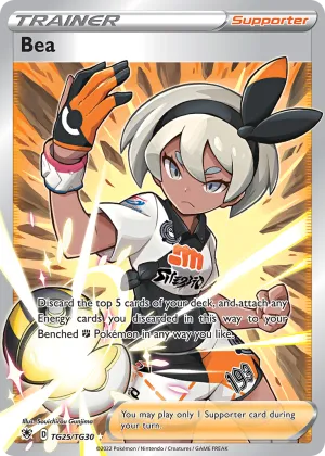 Bea Pokémon Astral Radiance Trainer Gallery #TG25 Holo