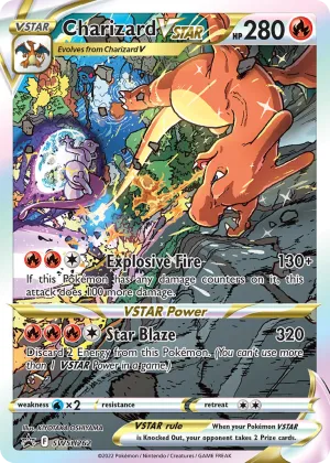 Charizard VSTAR Pokémon SWSH Black Star Promos #SWSH262 Holo