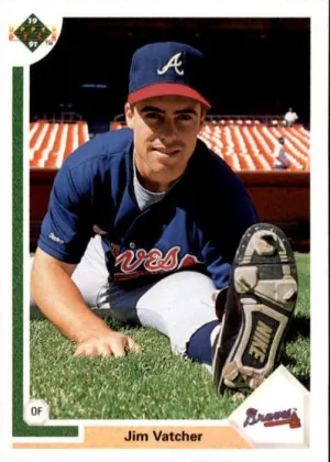 Jim Vatcher 1991 Upper Deck Baseball #604