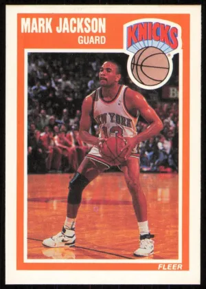 Mark Jackson 1989 Fleer Basketball #101