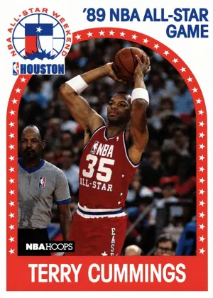 Terry Cummings 1989 Hoops All-Star Basketball #256