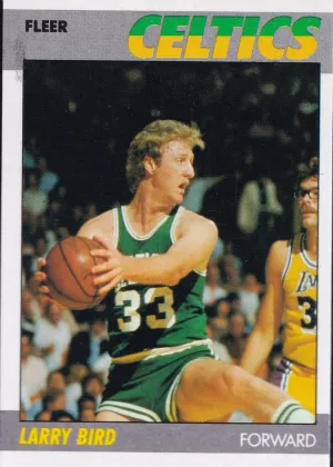 Larry Bird 1987 Fleer Basketball #11