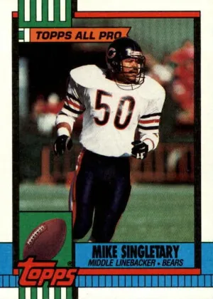 Mike Singletary 1990 Topps Football #368