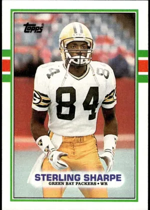 Sterling Sharpe 1989 Topps Football #379