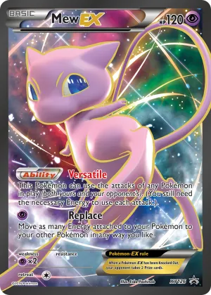 Mew-EX Pokémon XY Black Star Promos #XY126 Holo