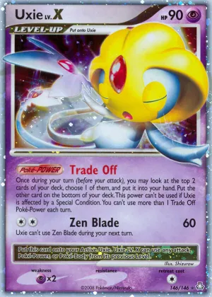 Uxie LV.X Pokémon Legends Awakened #146 Holo