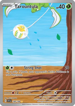 Tarountula Pokémon Scarlet & Violet #199 Holo