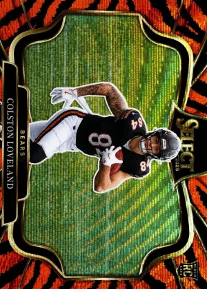 Colston Loveland 2025 Panini Select Field Level Football Tiger #472