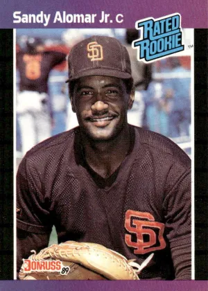 Sandy Alomar Jr. 1989 Donruss Baseball #28
