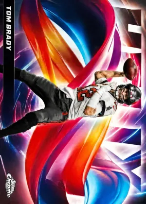 Tom Brady 2025 Topps Chrome Helix Football #HX-1