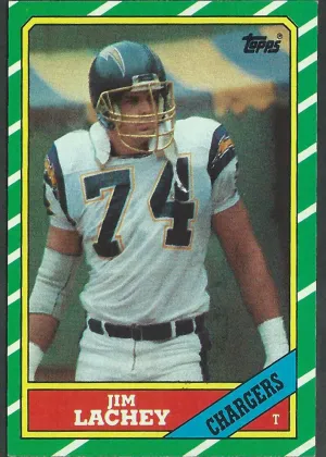 Jim Lachey 1986 Topps Football #238