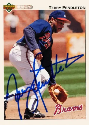 Terry Pendleton 1992 Upper Deck Baseball #229