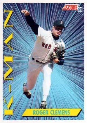 Roger Clemens 1991 Score K-Man Baseball #684