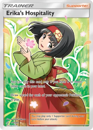 Erika's Hospitality Pokémon Team Up #174 Holo