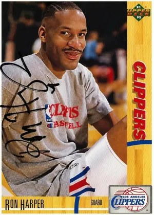 Ron Harper 1991 Upper Deck Basketball #133