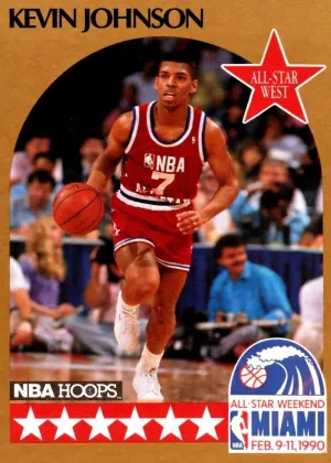 Kevin Johnson 1990 Hoops All Star Basketball #19