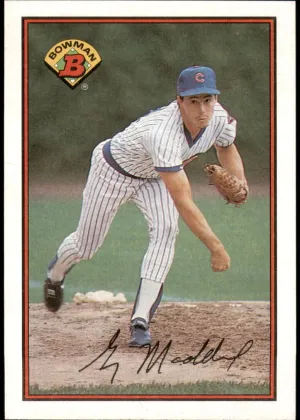 Greg Maddux 1989 Bowman Baseball #284