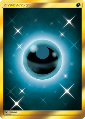 Darkness Energy Pokémon Burning Shadows #168 Holo