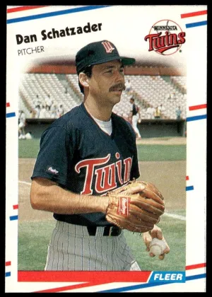 Dan Schatzeder 1988 Fleer Baseball #21