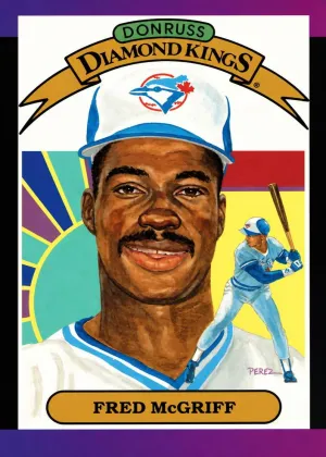 Fred McGriff 1989 Donruss Diamond Kings Baseball #16