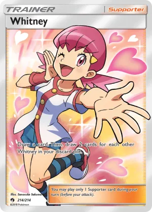 Whitney Pokémon Lost Thunder #214 Holo