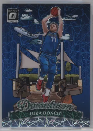 Luka Doncic 2024 Donruss Optic Downtown Basketball #1