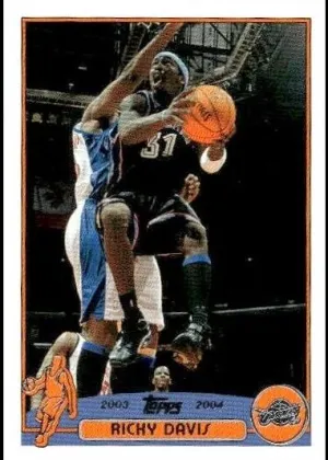 Ricky Davis 2003 Topps Basketball #129