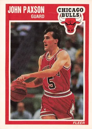 John Paxson 1989 Fleer Basketball #22