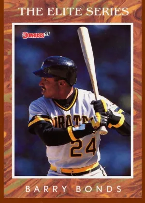 Barry Bonds 1991 Donruss Elite Series Baseball #1