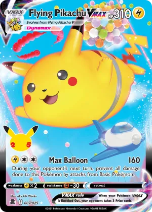 Flying Pikachu VMAX Pokémon Celebrations #7 Holo